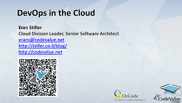 DevOps in the Cloud Slide Cover