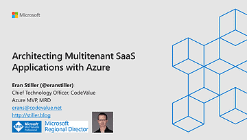 Architecting Multitenant SaaS Applications with Azure Slide Cover