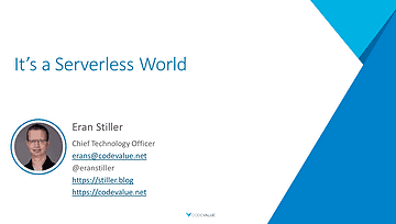 It's a Serverless World Slide Cover