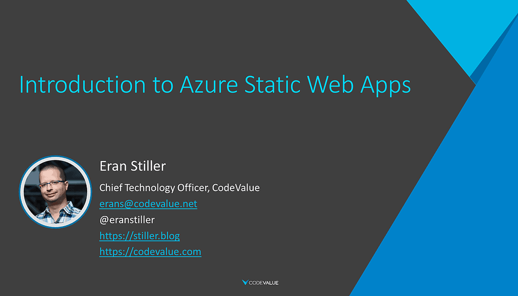 Introduction to Azure Static Web Apps